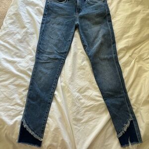 Joe’s Jeans Shadow Fray Skinny Ankle Jeans Size 27